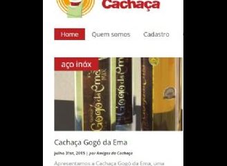 O site Amigos da Cachaa degustou e aprovou nossa cachaa